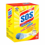 S.O.S Steel Wool Soap Pads - 50 Count