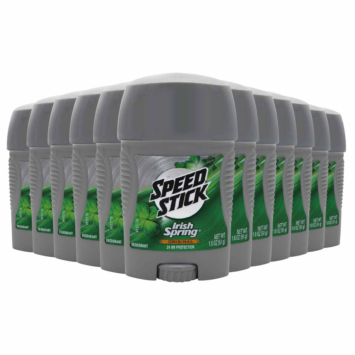 Speed Stick Antiperspirant Deodorant, Original Irish Spring  1.8 oz - 12 Pack