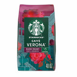 Starbucks Caffe Verona Ground Coffee, Dark Roast, 40 oz.