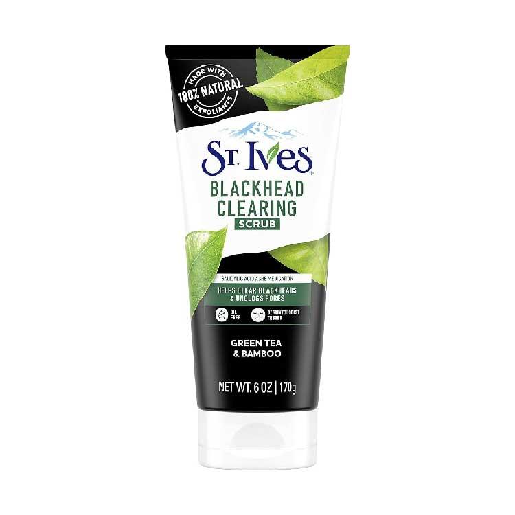 St. Ives Blackhead Clearing Green Tea Face Scrub - 6 Oz - 6 Pack