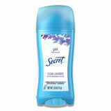 Secret - Invisible Solid Antiperspirant & Deodorant, Clean Lavender - 2.6 Oz - 12 Pack