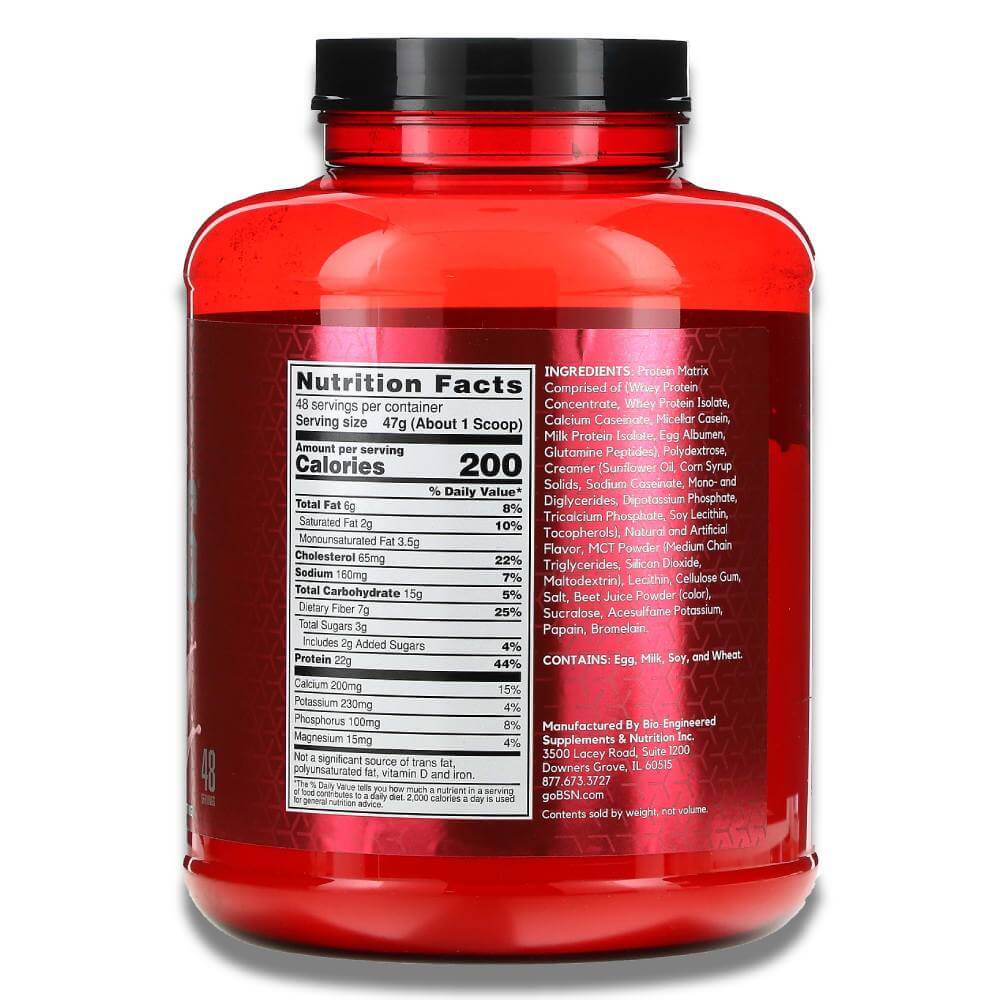 BSN Syntha-6 Strawberry Milkshake Protein - 5 Lb Each Contarmarket