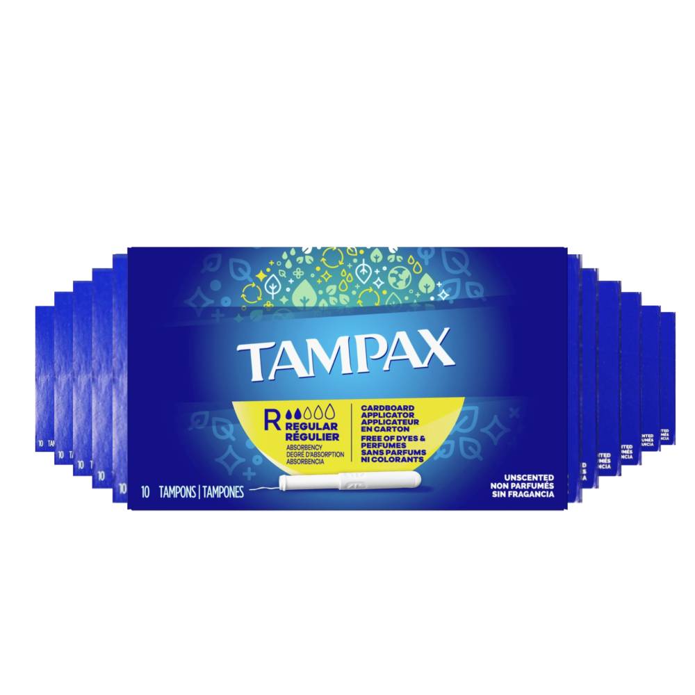 Tampax Regular Tampons - Bulk Contarmarket