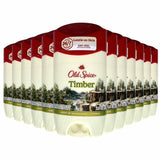 Old Spice - Men's Timber with Sandalwood Antiperspirant Deodorant - 2.6 Oz - 12 Pack