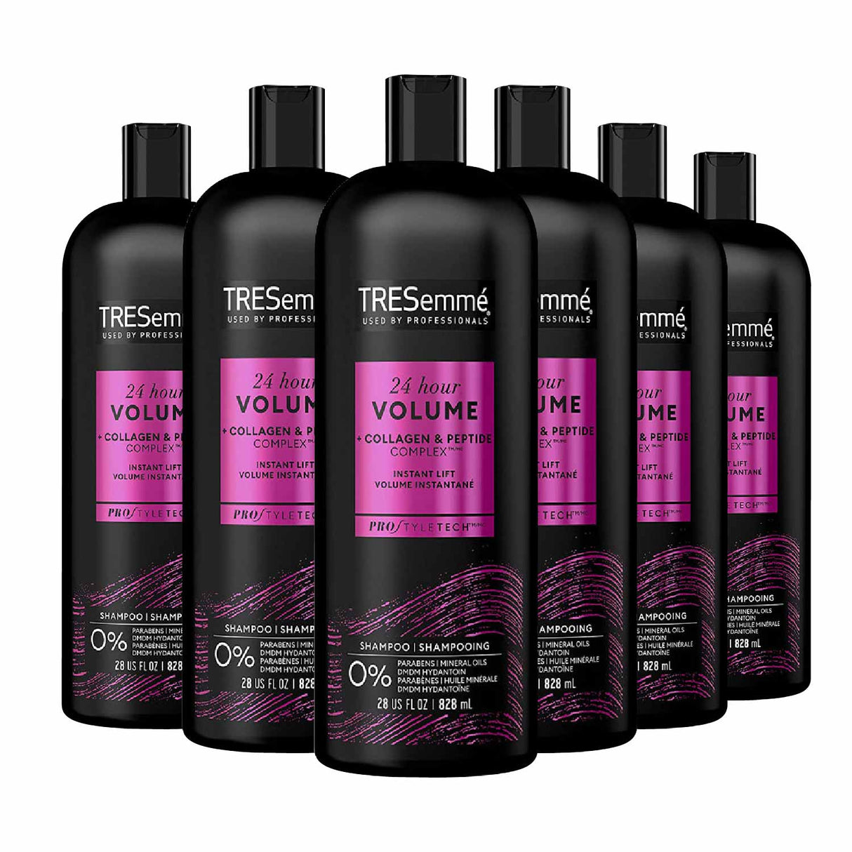 Tresemme Pro Solutions Body Thickening Volumizing Shine Enhancing 28 Oz - 6 Pack