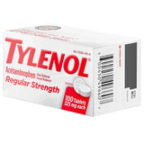 Tylenol Regular Strength Tablets 100 ct- 12 Pack