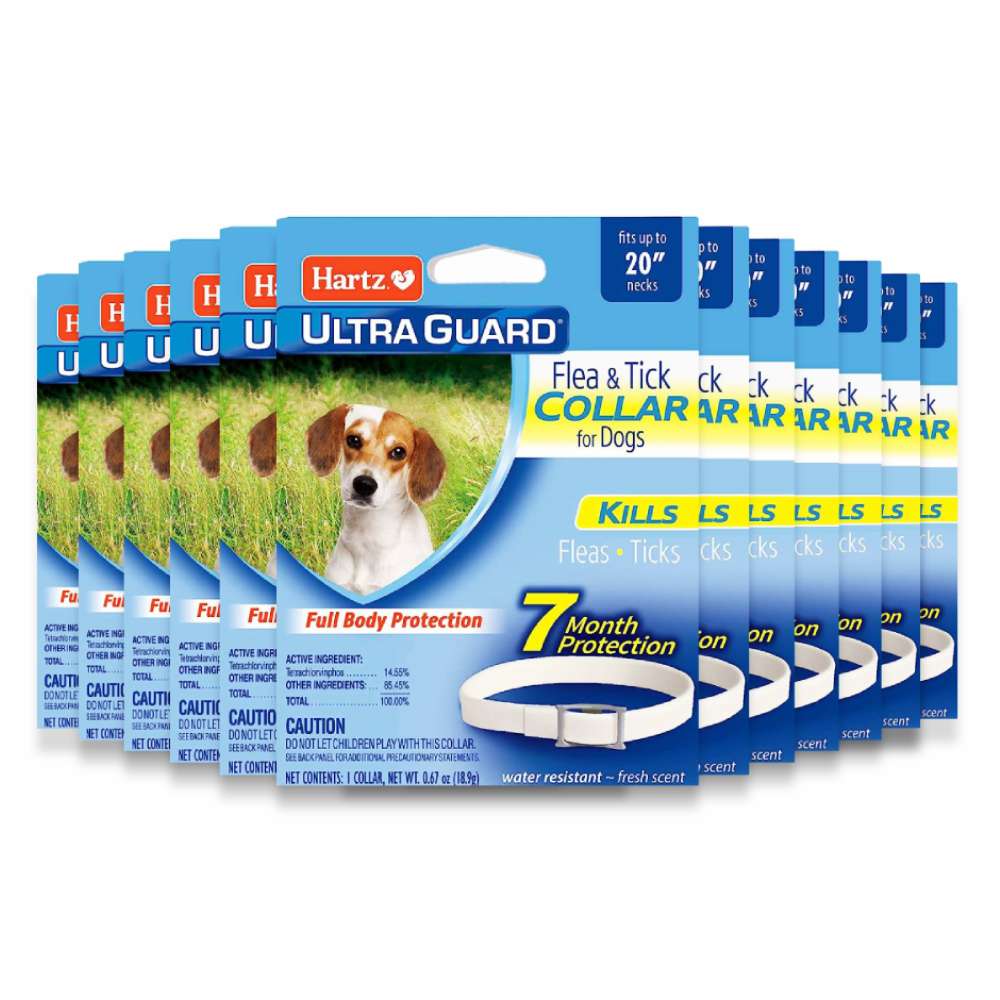 Hartz UltraGuard Flea & Tick Collar for Dogs - 12 Pack Contarmarket