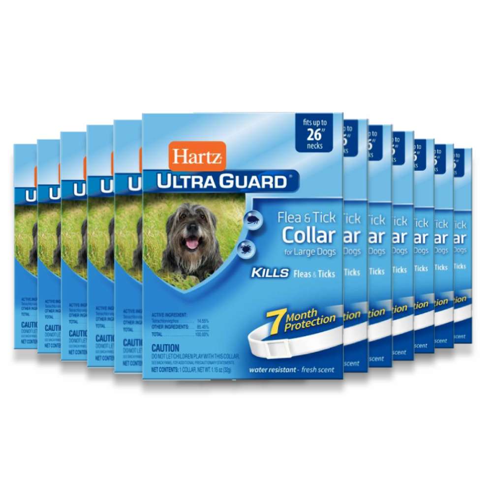 Hartz Ultraguard Flea & Tick Collar Large - 12 Pack Contarmarket