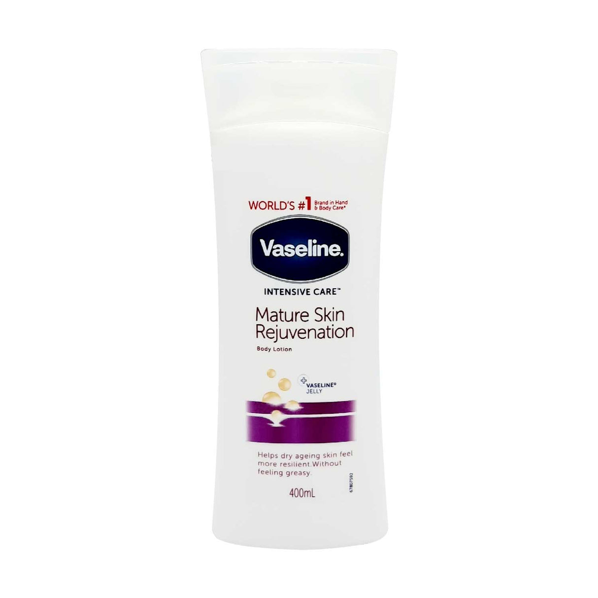 Vaseline Intensive Care Body Lotion - Mature Skin - 400ml / 13.5 OZ - 6 Pack