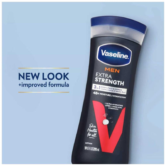 Vaseline® Men Extra Strength Lotion 10 oz- 6 Pack