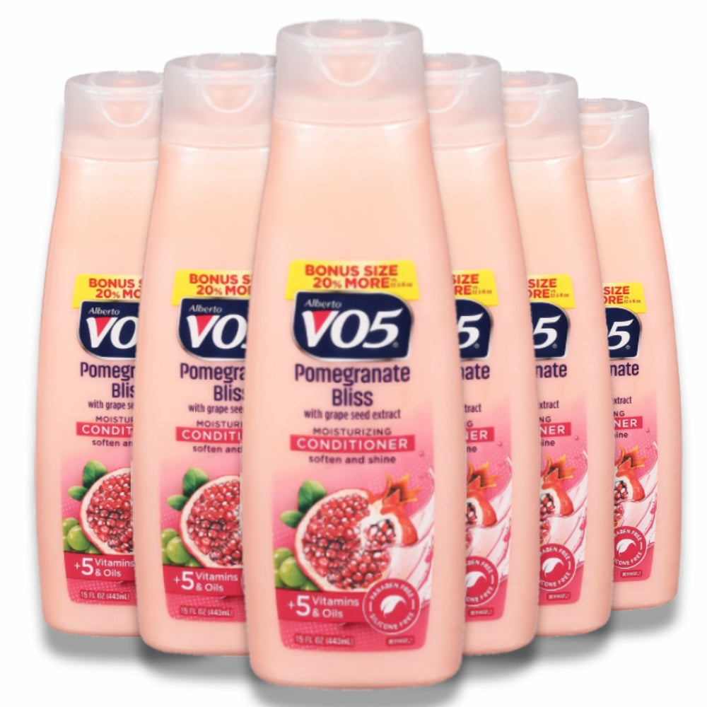 VO5 Moisturizing Conditioner - Pomegranate Bliss, 15 fl oz, 6 Pack Contarmarket