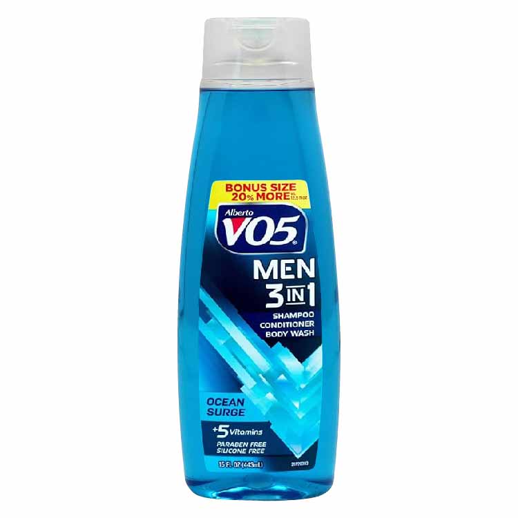 VO5 - Ocean Surge 3 in 1 Shampoo - 15 Oz - 6 Pack