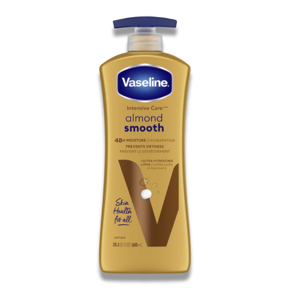 Vaseline Almond Smooth Lotion - 20.3 Oz - 4 Pack Contarmarket