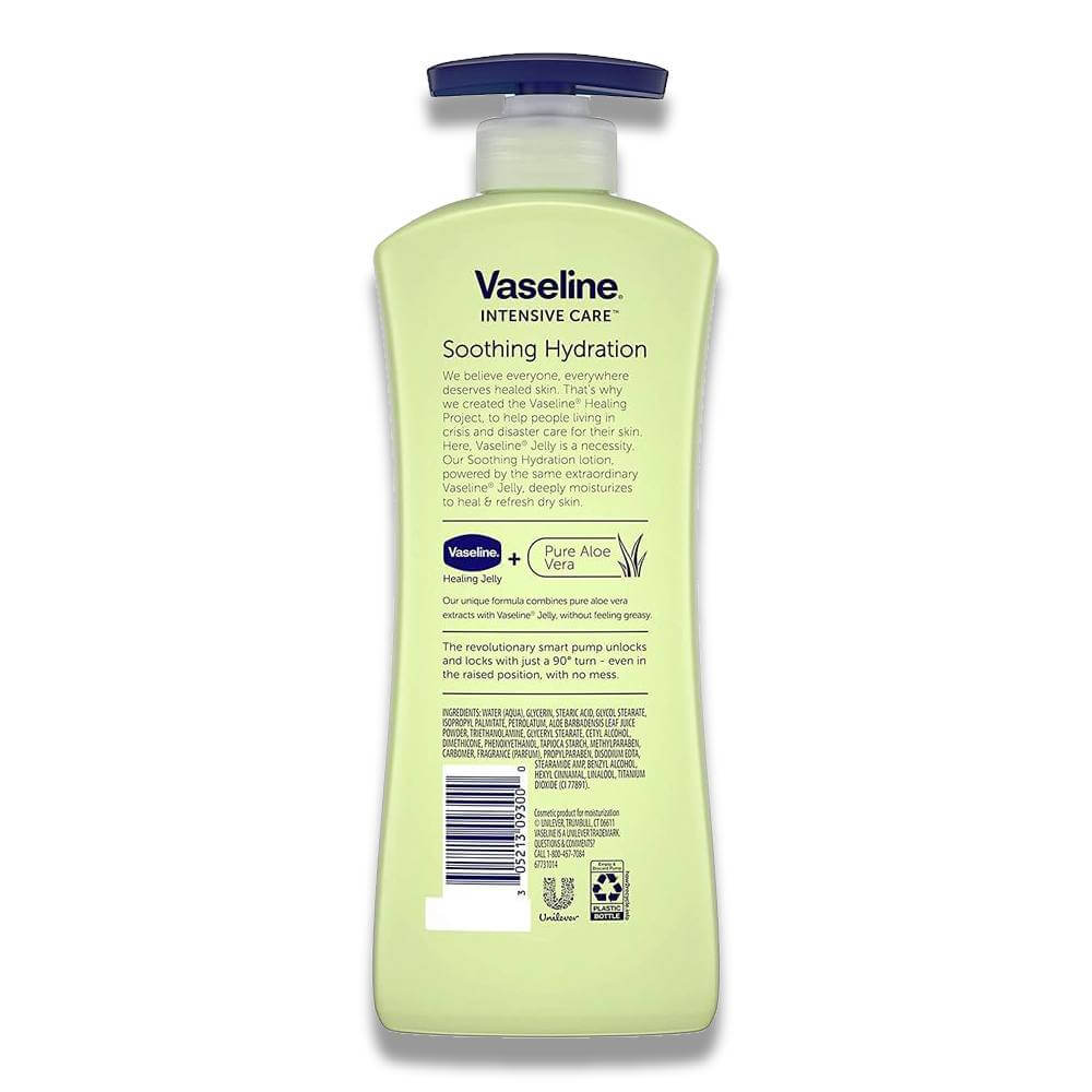 Vaseline Soothing Hydration Lotion - 20.3 Oz - 4 Pack Contarmarket