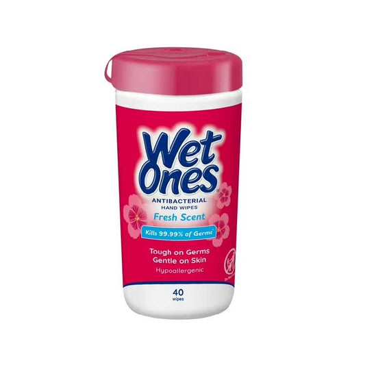 Wet Ones - Hand Wipes Fresh Scent  40 ct ea - 12 pack
