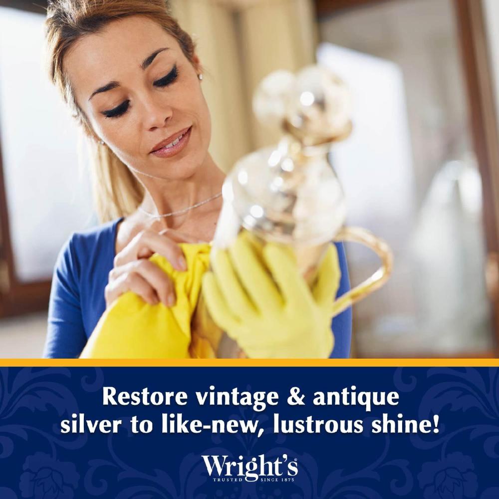 Wright's - Silver Cleaner and Polish, Ammonia-Free - 7 Oz - 6 Pack