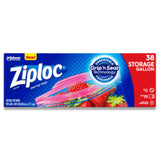 Ziploc Storage Bags Gallon - 38 Count - 9 Pack Contarmarket