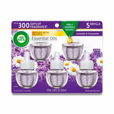 Air Wick - Scented Oil, Lavender & Chamomile - 3.38 Oz - 5 Pack (5 Ct Each)