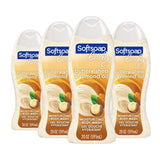Softsoap - Body Wash, Moisturizing Shea And Almond Oil Scent - 20 Oz - 4 Pack