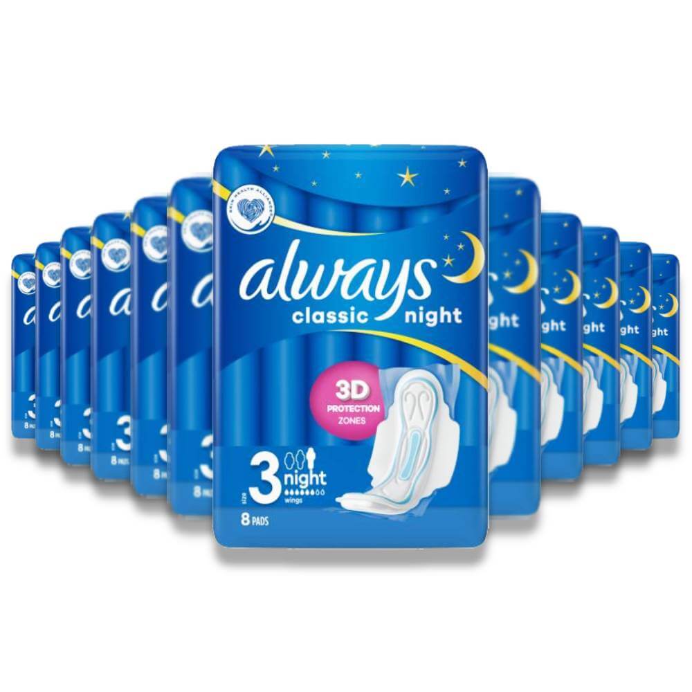Always Ultra Thin Regular Pads, Unscented - Size 1 (96 ct.) – Contarmarket