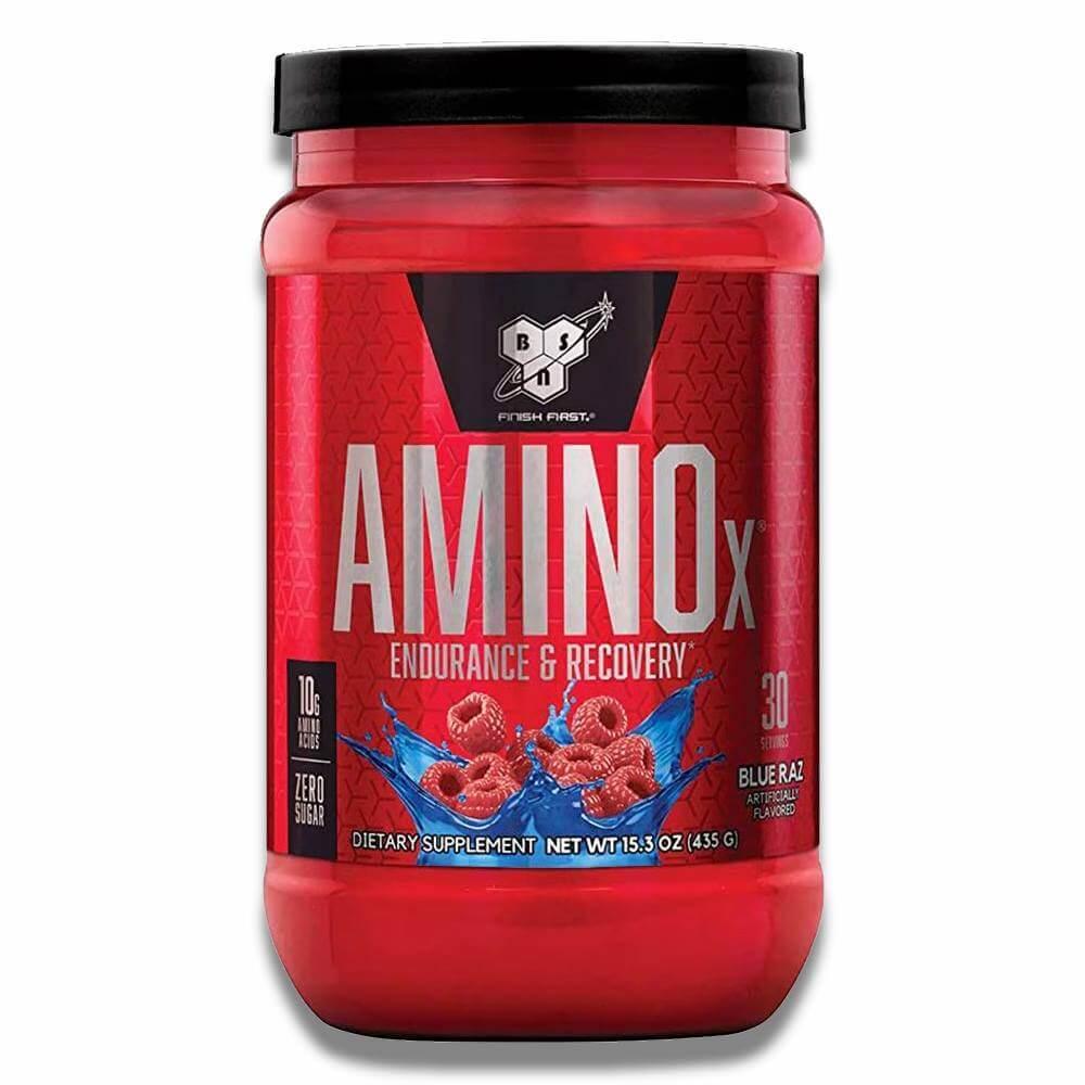 BSN AminoX Endurance & Recovery Blue Raz - 15.3 Oz Each Contarmarket