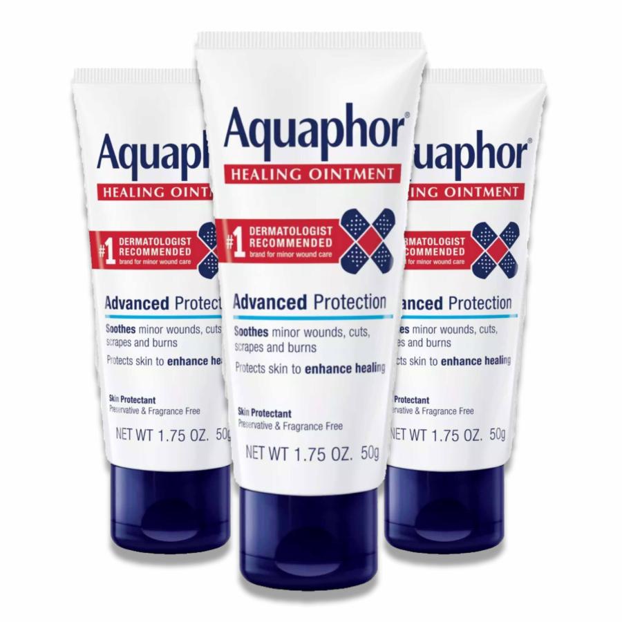 Aquaphor - Healing Ointment for Dry, Cracked or Irritated Skin - 1.75 Oz - 3 Pack