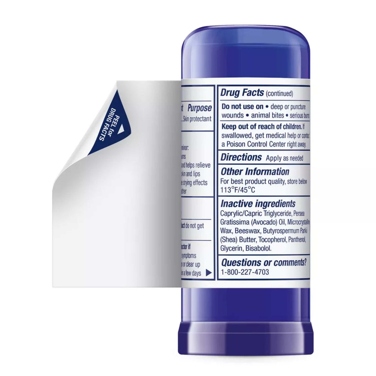 Aquaphor - Healing Balm Stick Unscented - 0.65 Oz - 12 Pack
