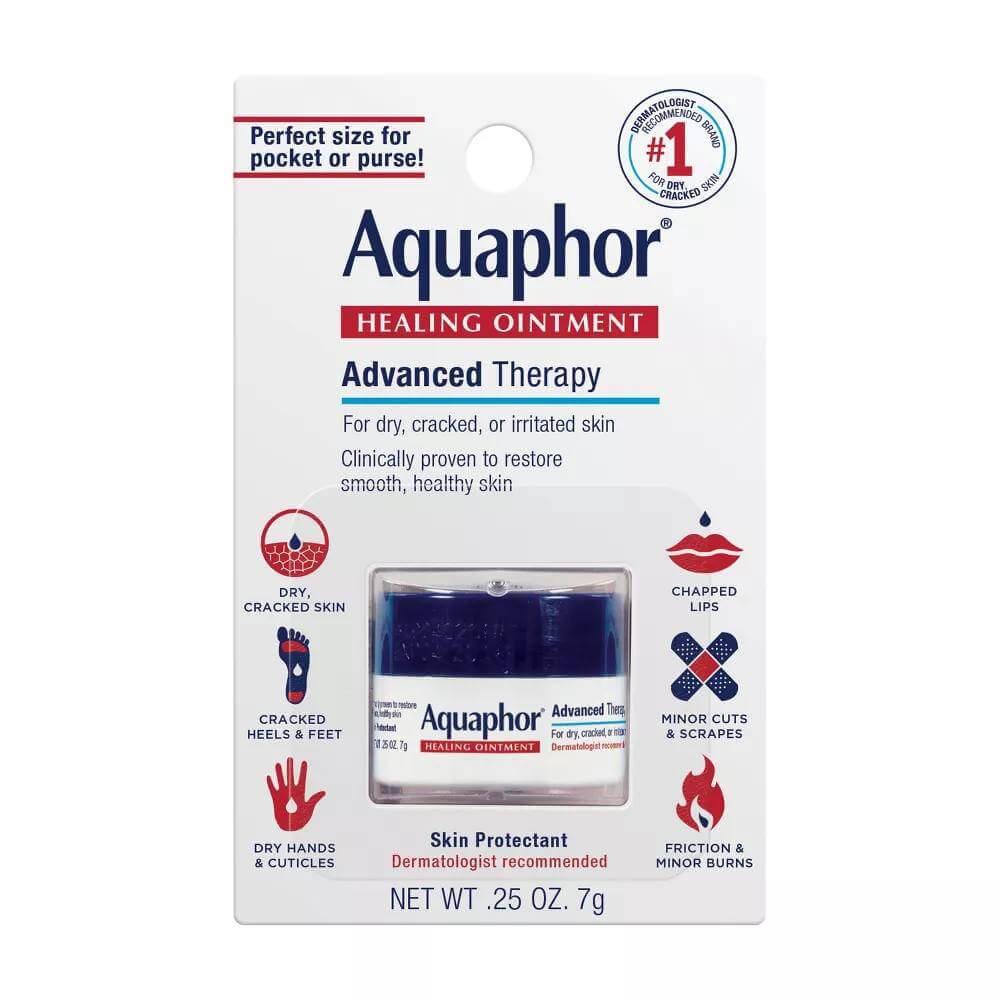 Aquaphor Mini Jar Advanced Therapy Moisturizer - 0.25 Oz - 12 Pack Contarmarket