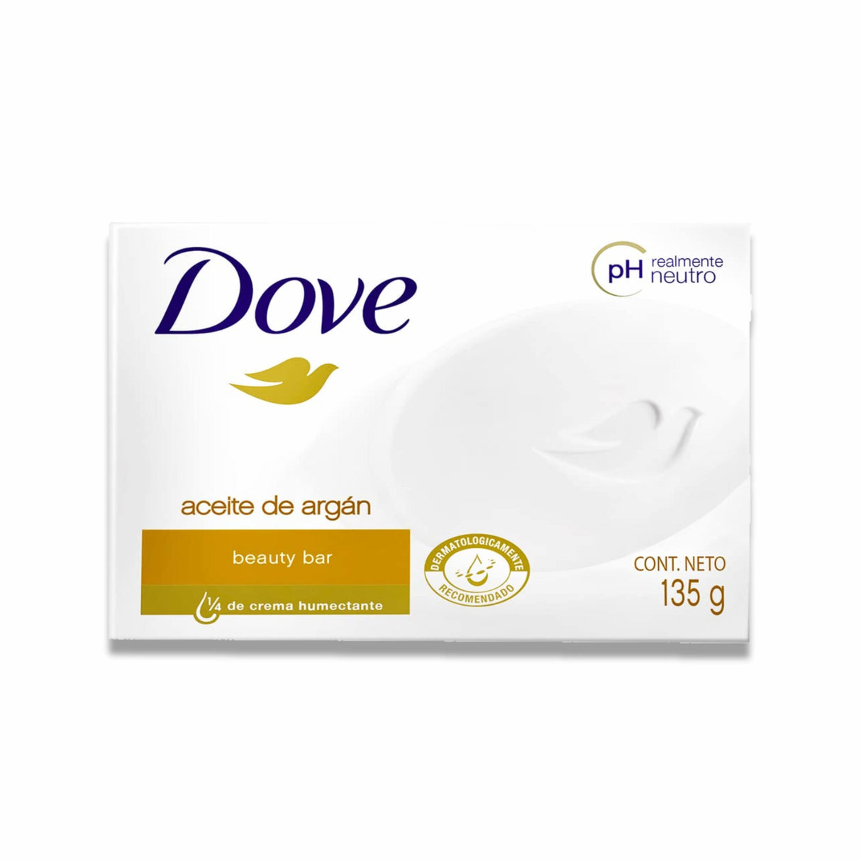 Dove  - Argan Oil Beauty Bar Soap - 4.75 Oz - 3 Pack