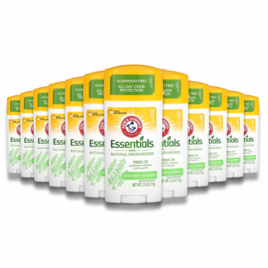 Arm & Hammer - Essentials Natural Deodorant Rosemary Lavender Natural- 2.5 Oz  - 12 Pack