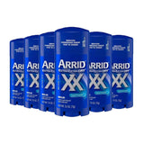 Arrid - Extra Dry Solid  Antiperspirant Cool Shower - 2.6 Oz - 6 Pack - OPEN BOX