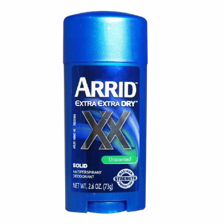 ARRID Extra  Dry Unscented Antiperspirant 2.6 oz - 12 Pack