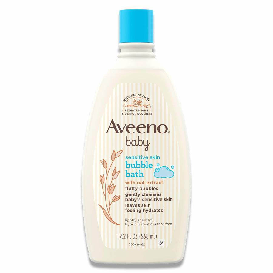 Aveeno -  Baby Sensitive Skin, Bubble Bath - 19.2 Oz - 12 Pack