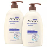 Aveeno - Stress Relief Body Wash with Lavender & Chamomile, 33 fl. oz., 2 pk.