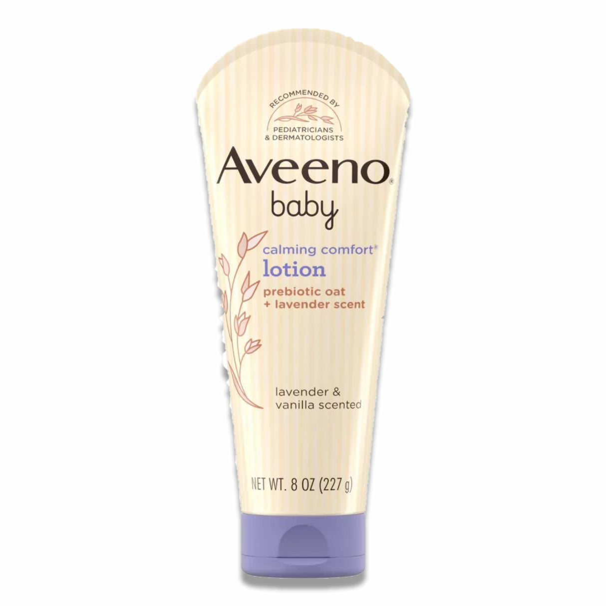 Aveeno - Baby Calming Comfort Moisturizing Body Lotion, Lavender & Vanilla Scents - 8 Oz - 12 Pack