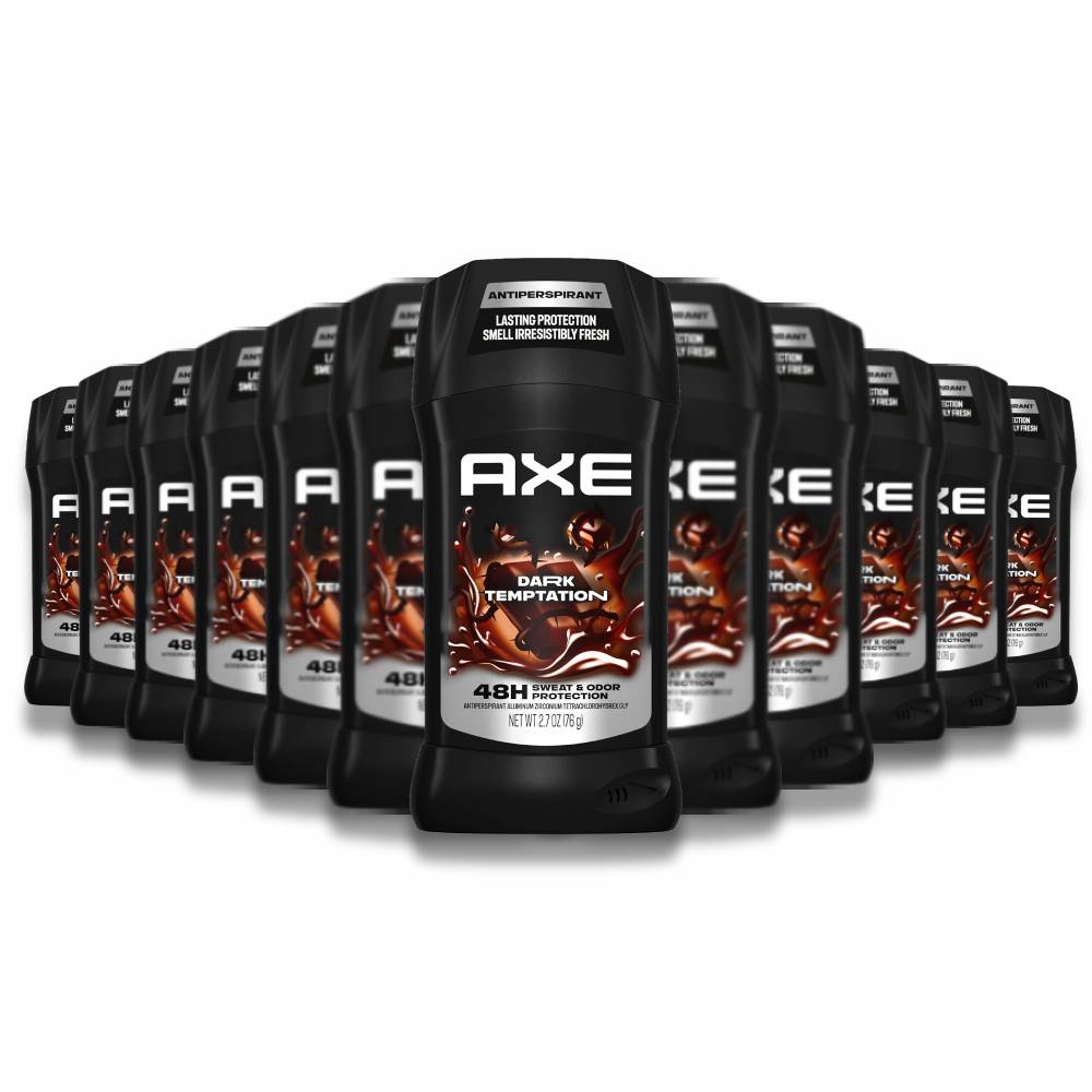 Axe - Deodorant Dry Invisible Solid Dark Temptation - 2.7 Oz - 12 Pack