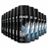 Axe - Deodorant Body Spray, Ice Chill, Frozen Lemon & Eucalyptus - 4 Oz - 12 Pack