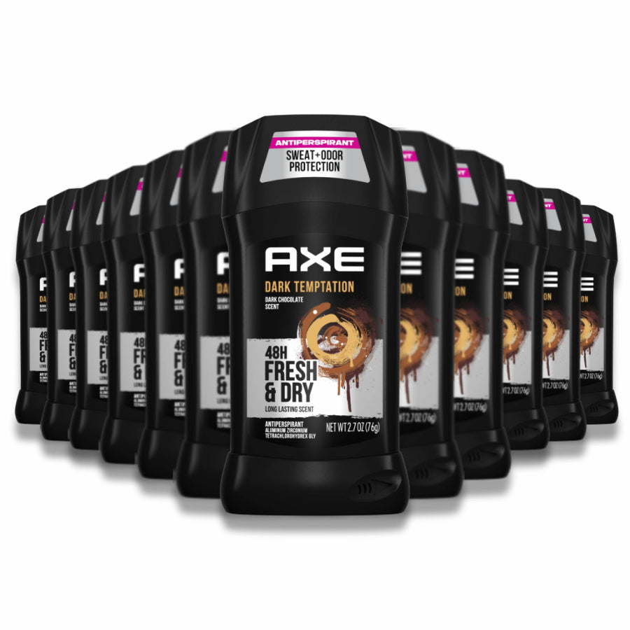 Axe - Deodorant Dry Invisible Solid Dark Temptation - 2.7 Oz - 12 Pack