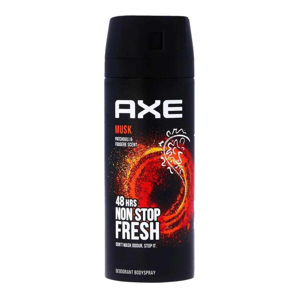 Axe - Musk Deodorant Body Spray for Men, Lavender, Geranium, and Vanilla notes - 5 Oz - 2 Pack - OPEN BOX