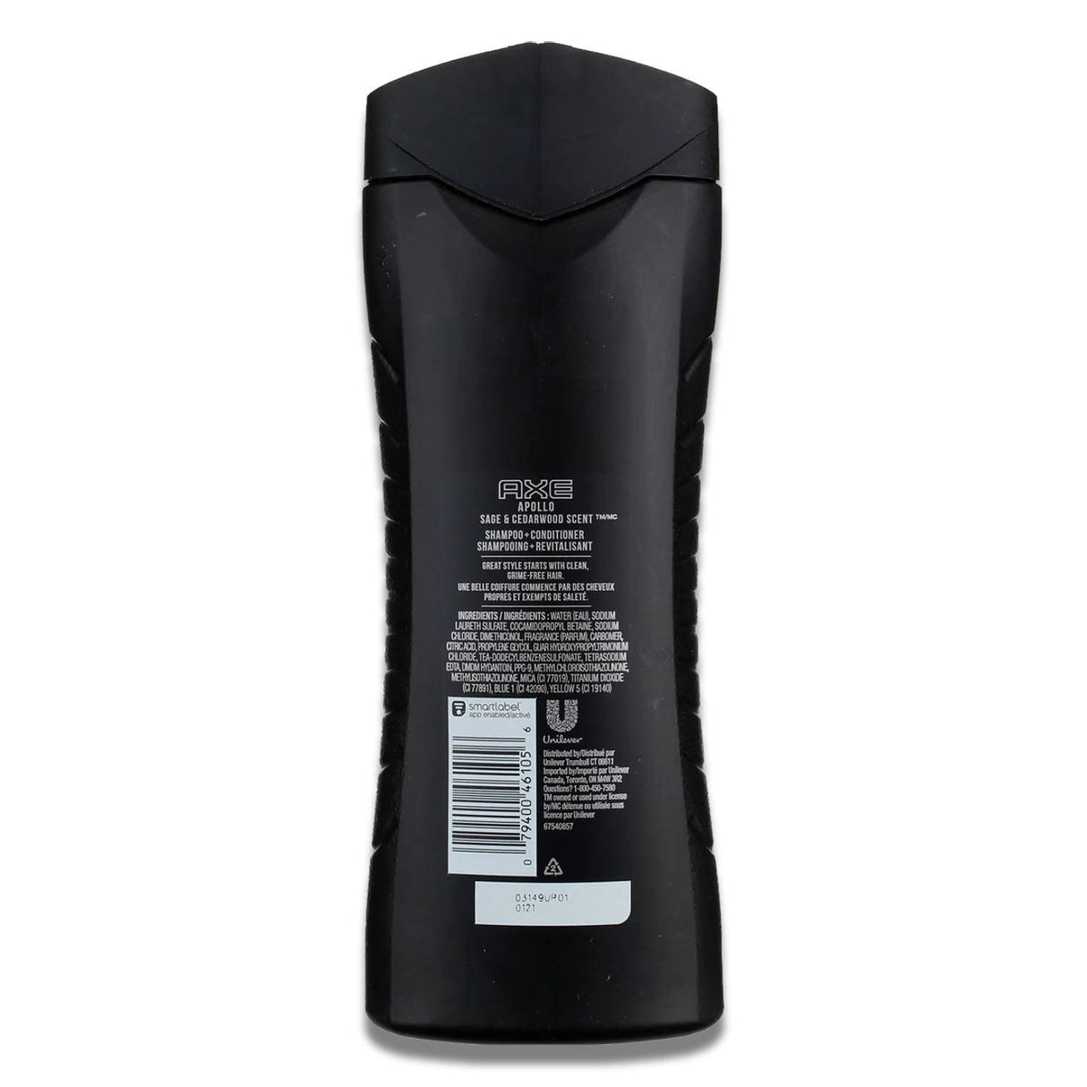 Axe - Hair Clean & Strong, 2 In 1 Shampoo + Conditioner, Apollo - 16 Oz - 4 Pack