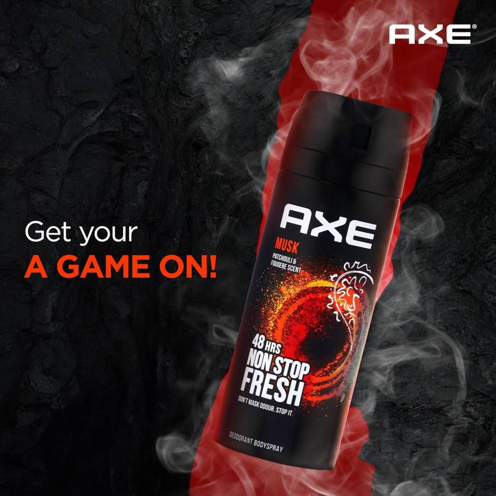 Axe - Musk Deodorant Body Spray for Men, Lavender, Geranium, and Vanilla notes - 5 Oz - 2 Pack - OPEN BOX