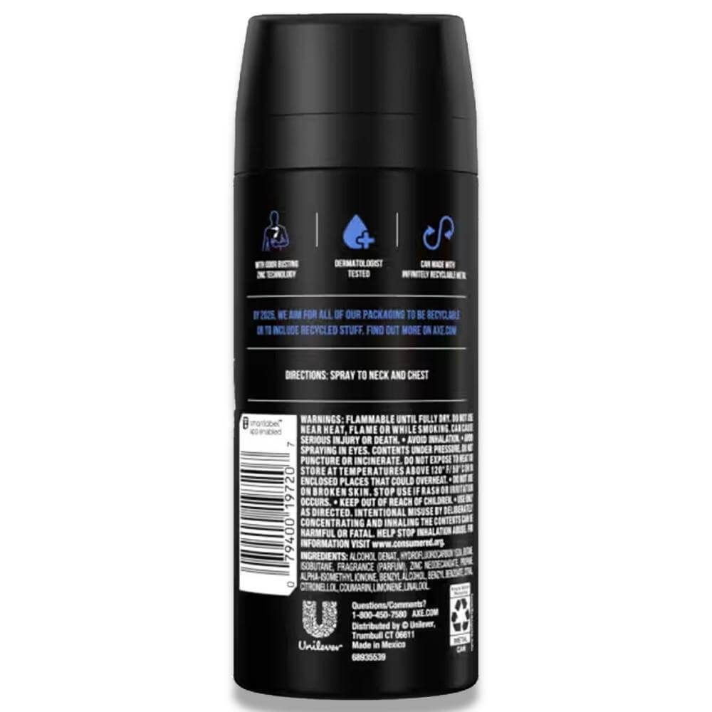 Axe Deodorant Body Spray for Men Anarchy - 4 oz - 12 Pack Contarmarket