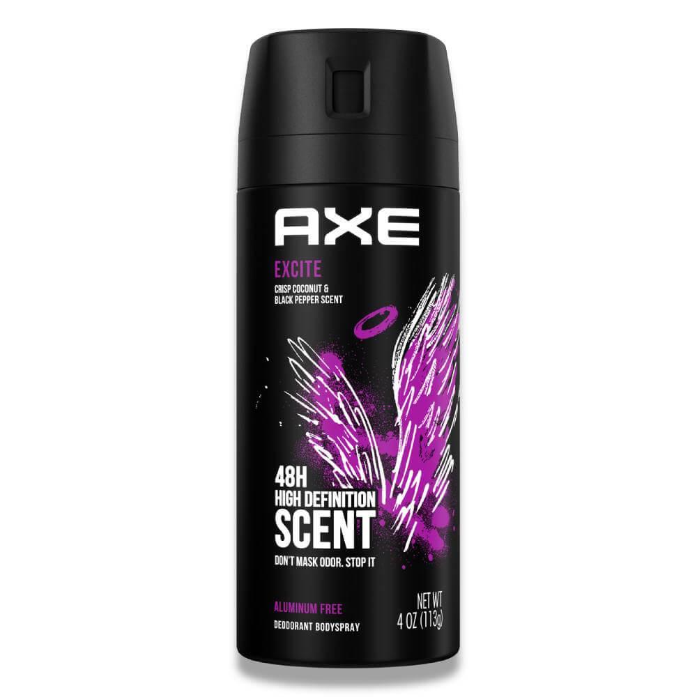 Axe Excite Deodorant Body Spray - 12 Pack Contarmarket