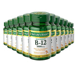 Nature's Bounty Vitamin B12 5000 mcg Quick Dissolve Tablets - 40 ct ea - 12 Pack