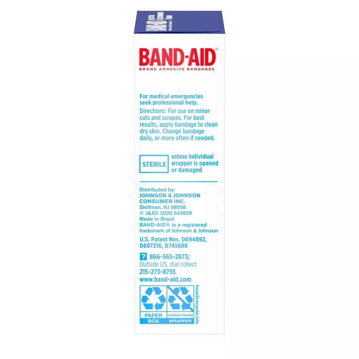 Band-Aid - Water Block Adhesive Bandages - 20 Ct - 24 Pack