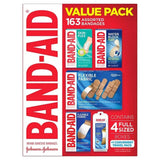 Band-Aid - Adhesive Bandages, Variety Pack - 163 Count