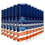 Barbasol Thick & Rich  Shaving Cream Sensitive Skin 2 oz ea - 24 Pack