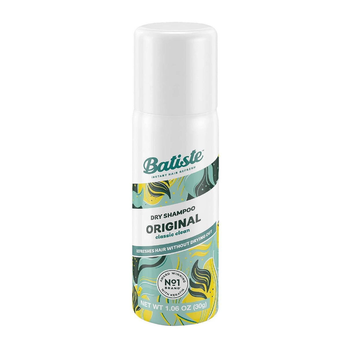 Batiste Dry Shampoo Original, 1.06 Oz ( 50ml )  - 6 Pack - Travel Size