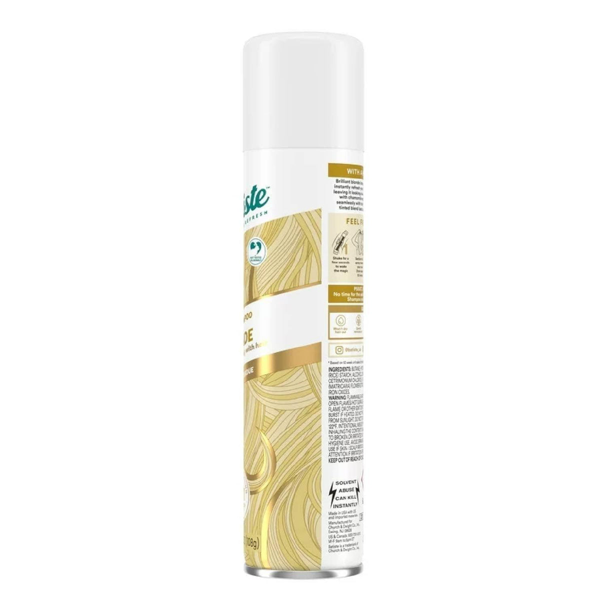 Batiste Dry Shampoo Blonde 3.81 oz  - 12 Pack