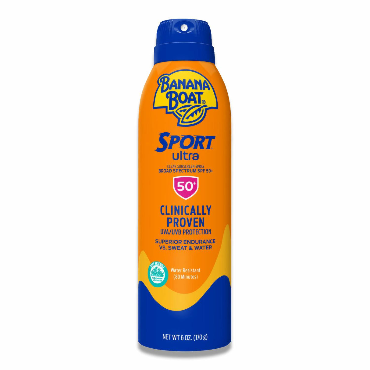 Banana Boat - Sport Sunscreen Spray, SPF 50+ - 6 Oz - 12 Pack